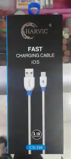 Cable Lightning A Usb 3,1a Harvic Cb-111 2metros