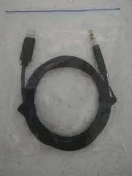 Cable Lightning A Jack Plu Negro