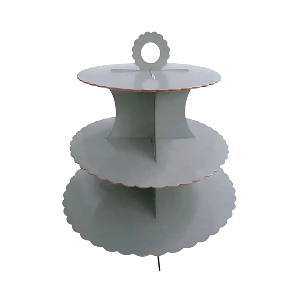 Torre De Cupcakes Platado