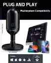 Microfono Usb Profesional Condensador Cardioide Streaming