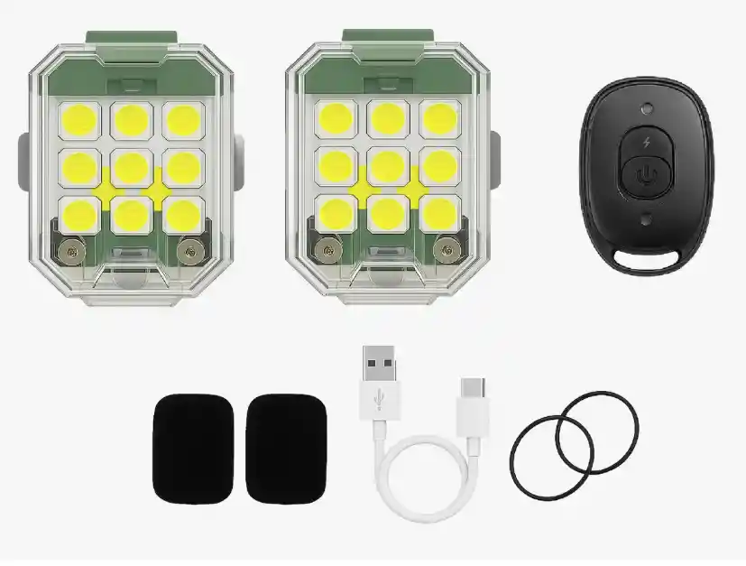 Luz Led Anticolisión Advertencia Control Remoto