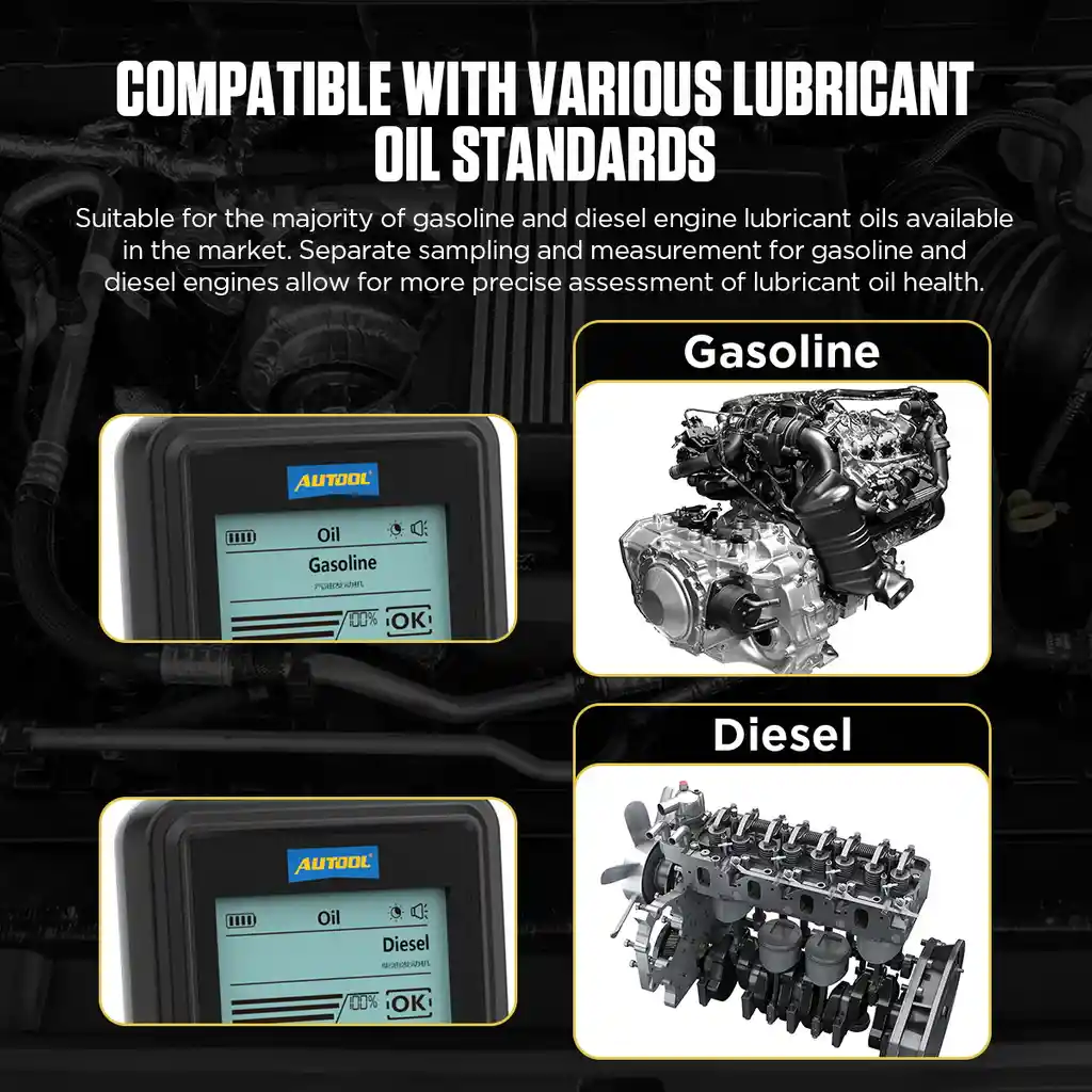 Probador De Aceite De Motor Gasolina Y Diesel
