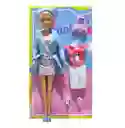Muñeca Defa Lucy Doctora, Enfermera Con Vestido Y Accesorios