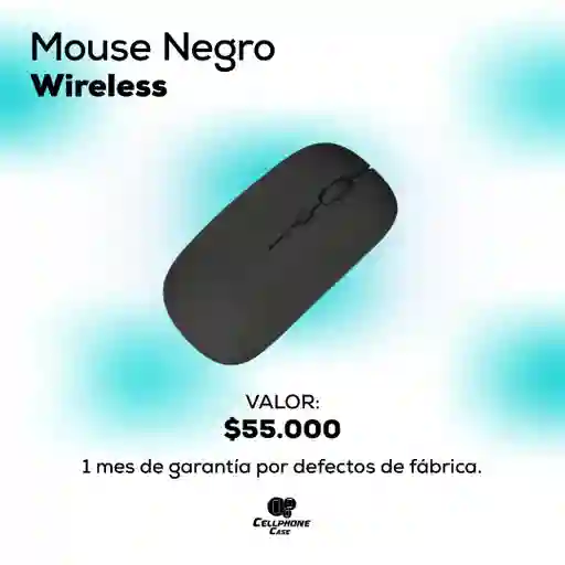 Mouse Wireless Negro