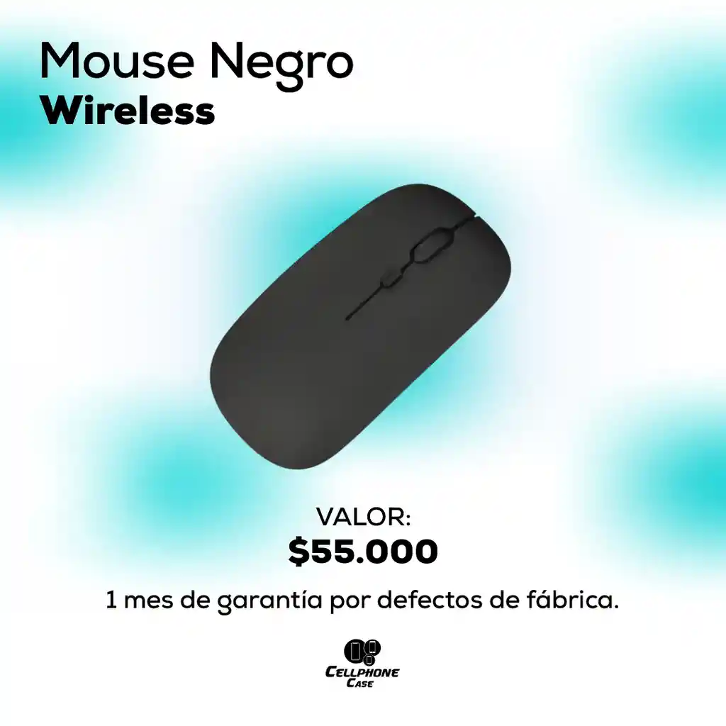 Mouse Wireless Negro