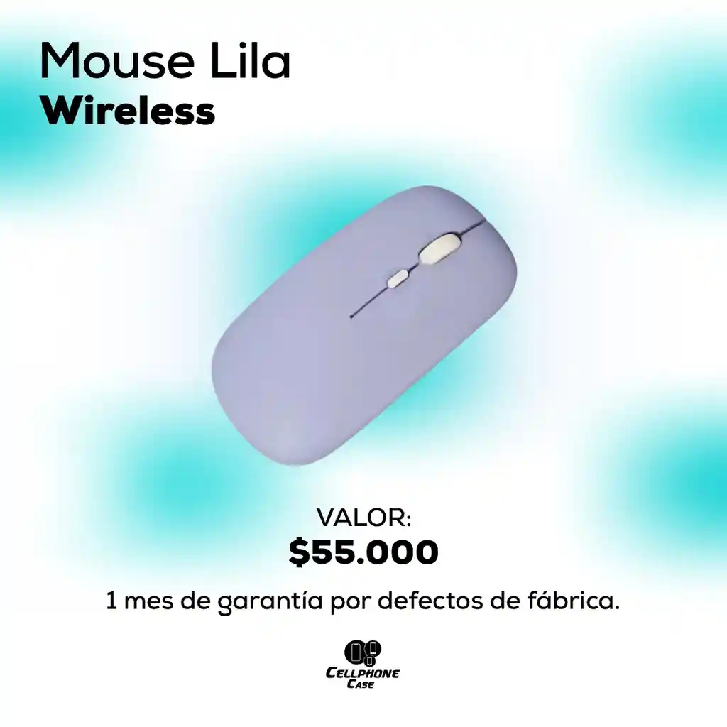Mouse Wireless Lila