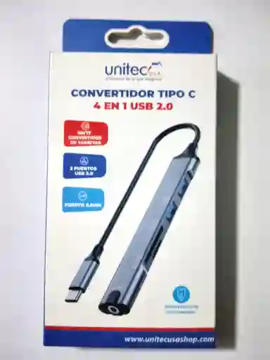 Convertidor Tipo C 4 En 1 – Hdmi, Usb, Sd Y Microsd 💻🔌