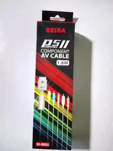 Cable Componente Ps2 – Video Por Ypbpr (alta Definición) 🎮📺