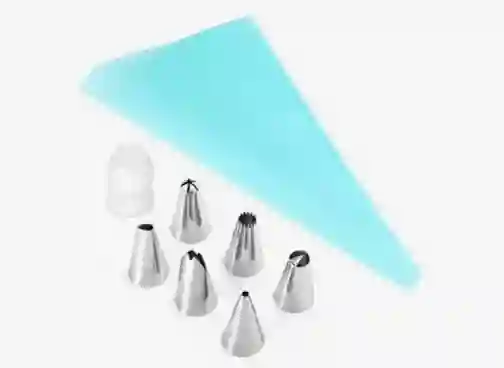 Kit Boquillas Manga Y Acople Pastelería Y Repostería