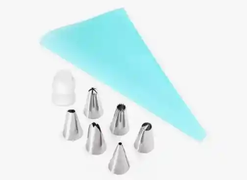 Kit Boquillas Manga Y Acople Pastelería Y Repostería