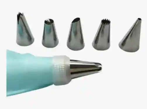 Kit Boquillas Manga Y Acople Pastelería Y Repostería