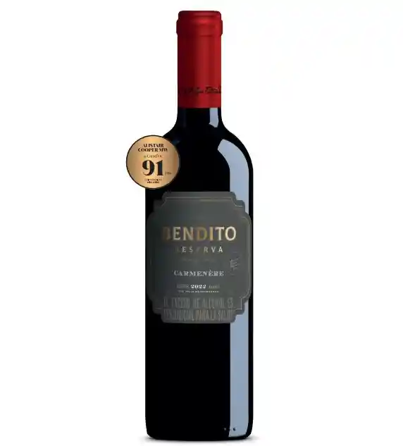 Vino Tinto Reserva Carmenere Bendito X 750ml
