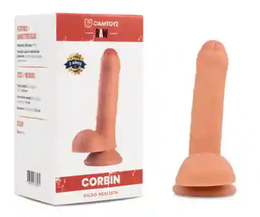 Dildo Realista Corbin 16.5 Cm