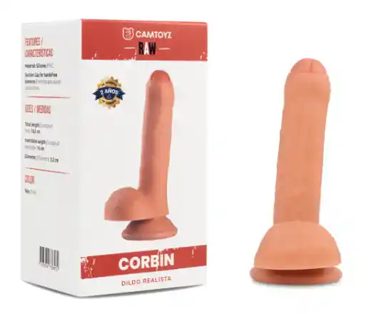 Dildo Realista Corbin 16.5 Cm