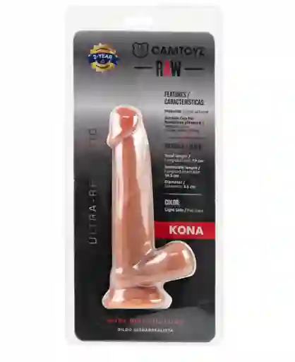 Dildo Ultra Realista Kona 19 Cm