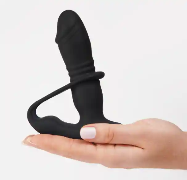 Vibrador Anal Con Anillo Para El Pene Optimus Pro Obsi