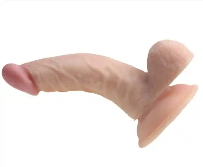 Dildo Curvo Realista Aton 17.5 Cm