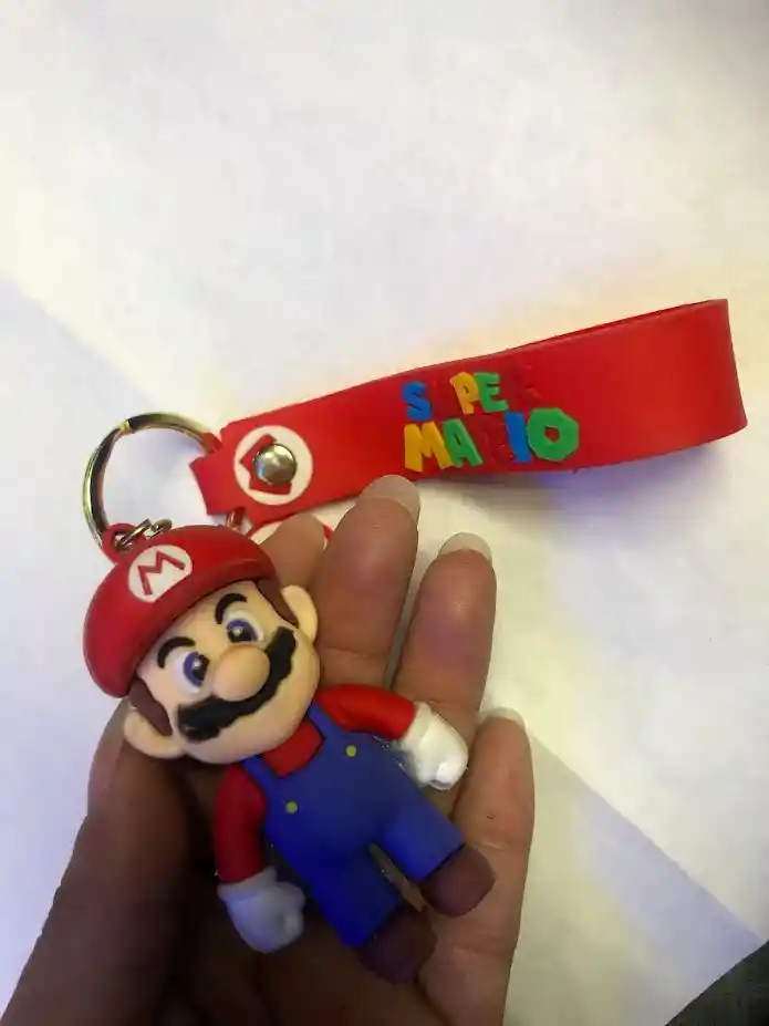 Llavero Con Muñeco O Figura De Mario Bros