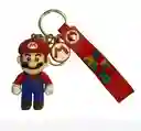 Llavero Con Muñeco O Figura De Mario Bros