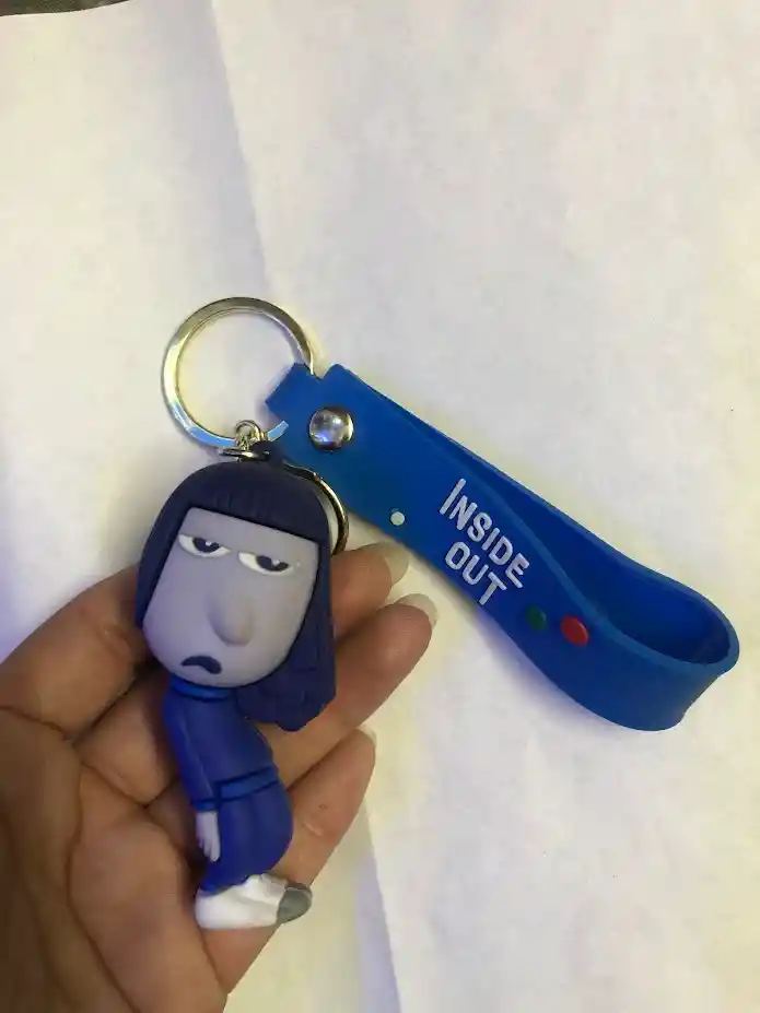 Llavero Con Muñeco O Figura De Aburrimiento Intensamente 2