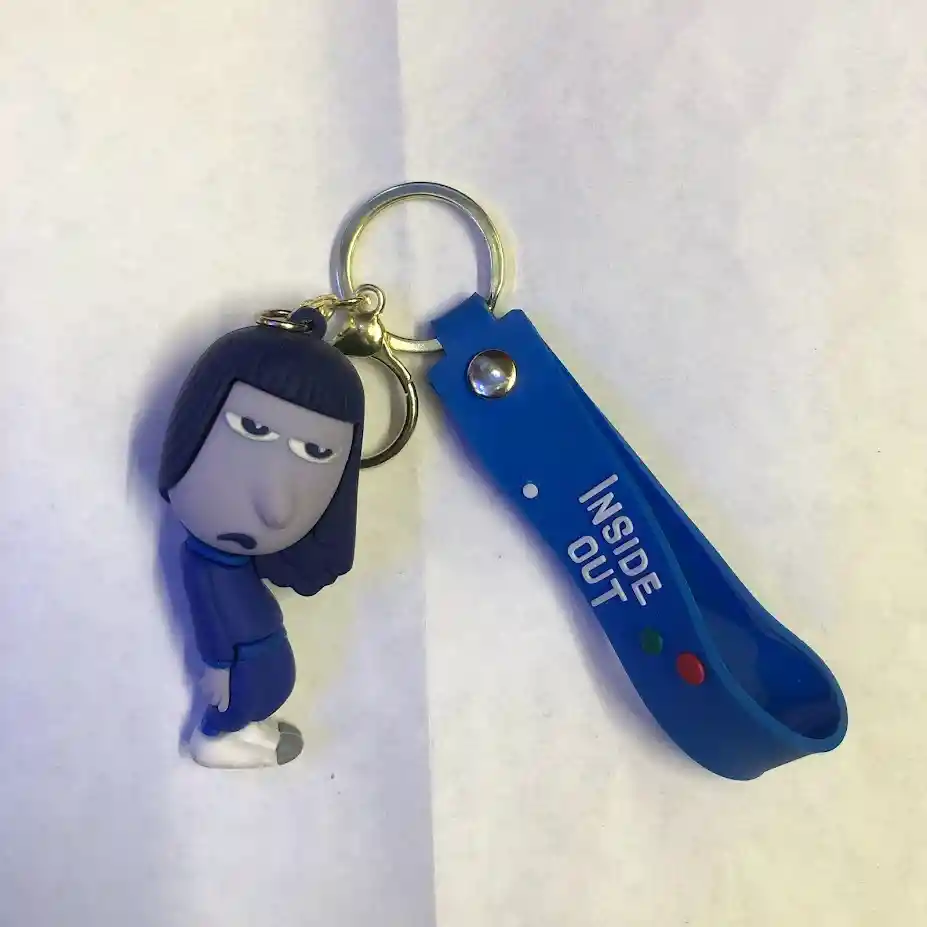 Llavero Con Muñeco O Figura De Aburrimiento Intensamente 2