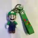Llavero Con Muñeco O Figura De Luigi