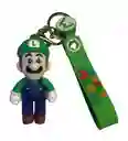 Llavero Con Muñeco O Figura De Luigi