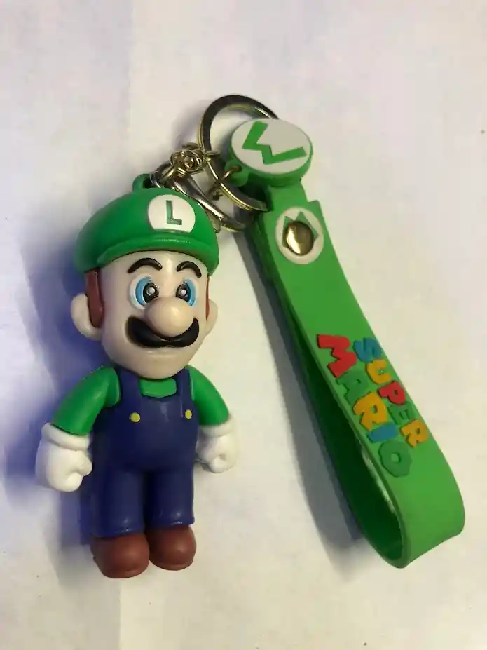 Llavero Con Muñeco O Figura De Luigi
