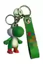 Llavero Con Muñeco O Figura De Yoshi Mario Bros