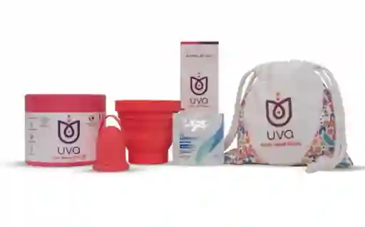 Copa Menstrual Uva 2 Talla A Salmón
