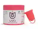Copa Menstrual Uva 2 Talla A Salmón