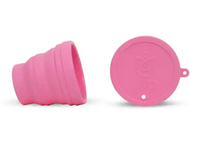 Copa Menstrual Uva 2 Talla 0 Rosada