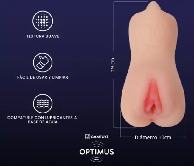 Masturbador Realista Livia Optimus