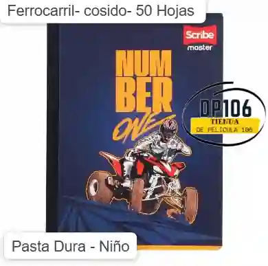 Cuaderno Ferrocarril 50 Hojas Niño