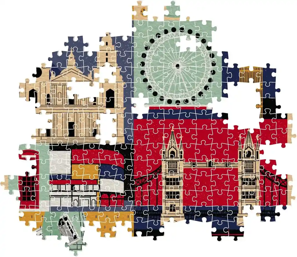 Rompecabezas 1000 Piezas Londres Inglaterra Clementoni