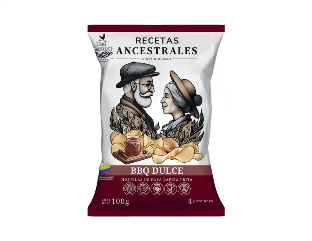 Papas Recetas Ancestrales Sabor bbq dulce