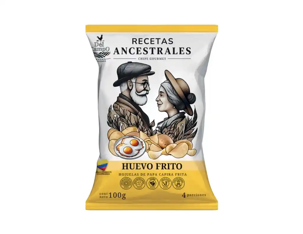 Papas Recetas Ancestrales Sabor Huevo frito