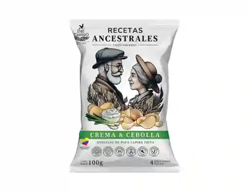 Papas Recetas Ancestrales Sabor crema y cebolla