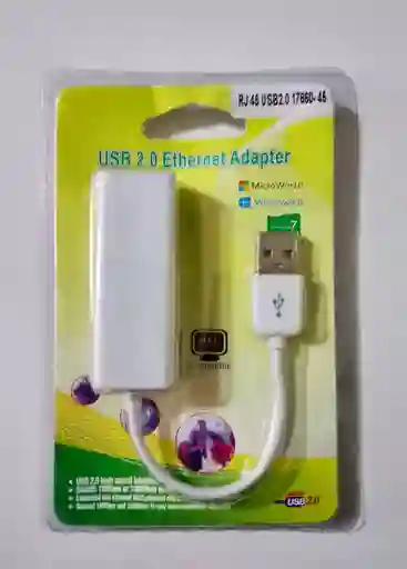 Adaptador Usb A Lan – Red Ethernet Por Usb 💻🌐