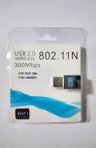 Adaptador Usb Wifi 300 Mbps – Conexión Inalámbrica Rápida 🌐📶