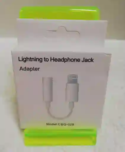 Convertidor Lightning A Jack Plu Hembra Iphone