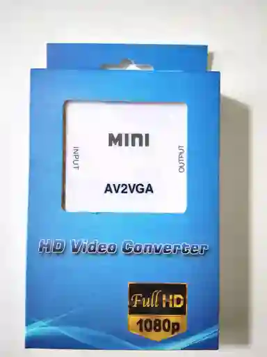 Adaptador Rca A Vga – Conecta Video Analógico A Monitores 🎥🖥️