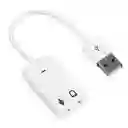 Adaptador Tarjeta De Sonido Usb 3d Audio 7.1