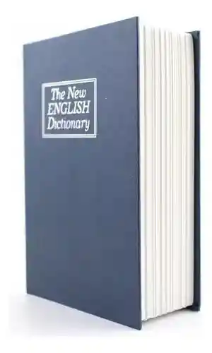 Caja Fuerte Simulando Libro Discreta Seguro 2 Llaves 24 X 15 Cm