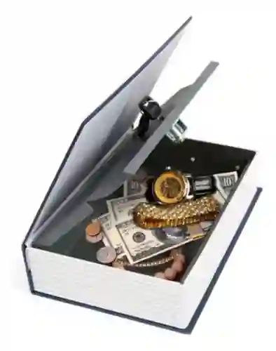 Caja Fuerte Simulando Libro Discreta Seguro 2 Llaves 24 X 15 Cm