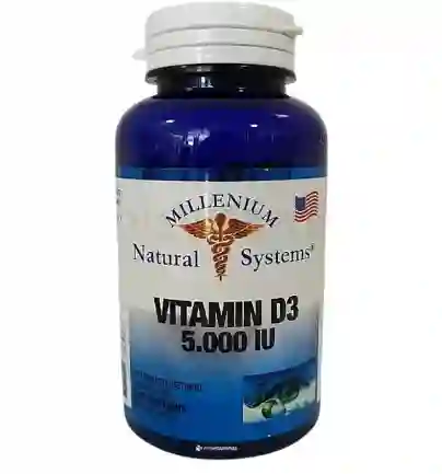 Vitamin D3 5.000 Iu X 100 Capsula Natural Systems