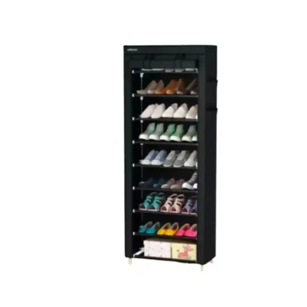 Organizador De Zapatos Apilable En Tela Diseño En Torre