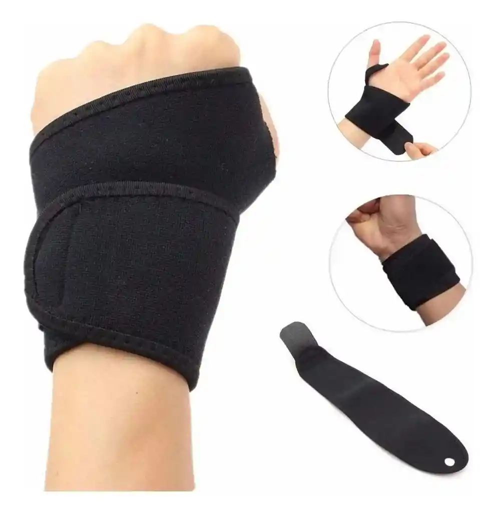 Muñequera Deportiva Ajustable Jingba Jb-8001 – Soporte Para La Muñeca