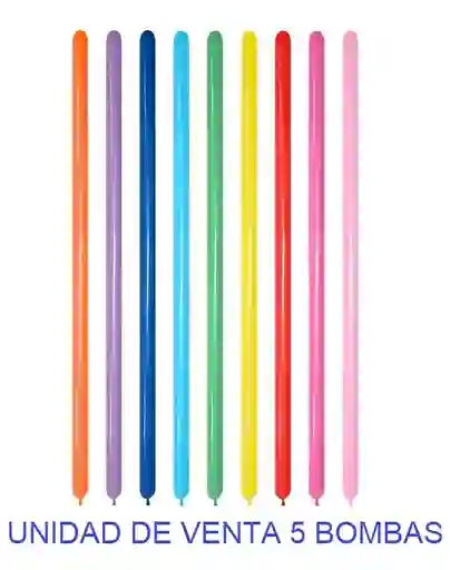 Bombas Globos Mil Figuras Fashion 260 Colores Surtidos