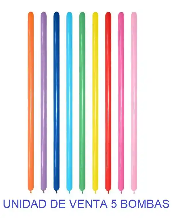 Bombas Globos Mil Figuras Fashion 260 Colores Surtidos